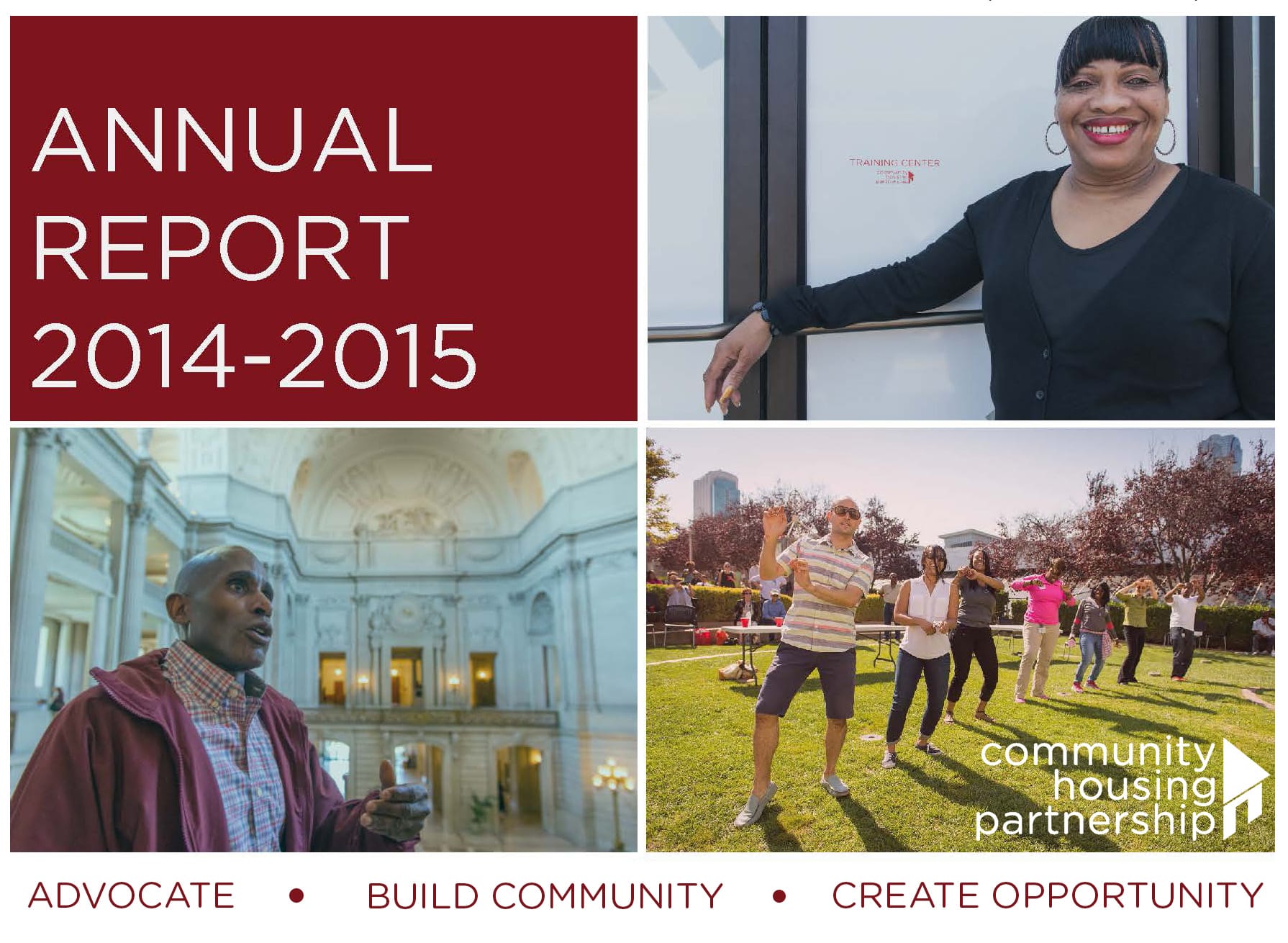2014-2015 Annual Report cover