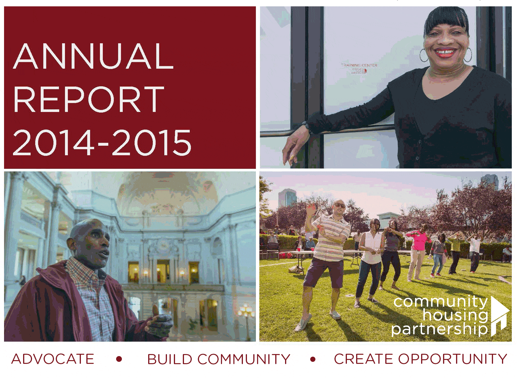 2014-2015 Annual Report cover