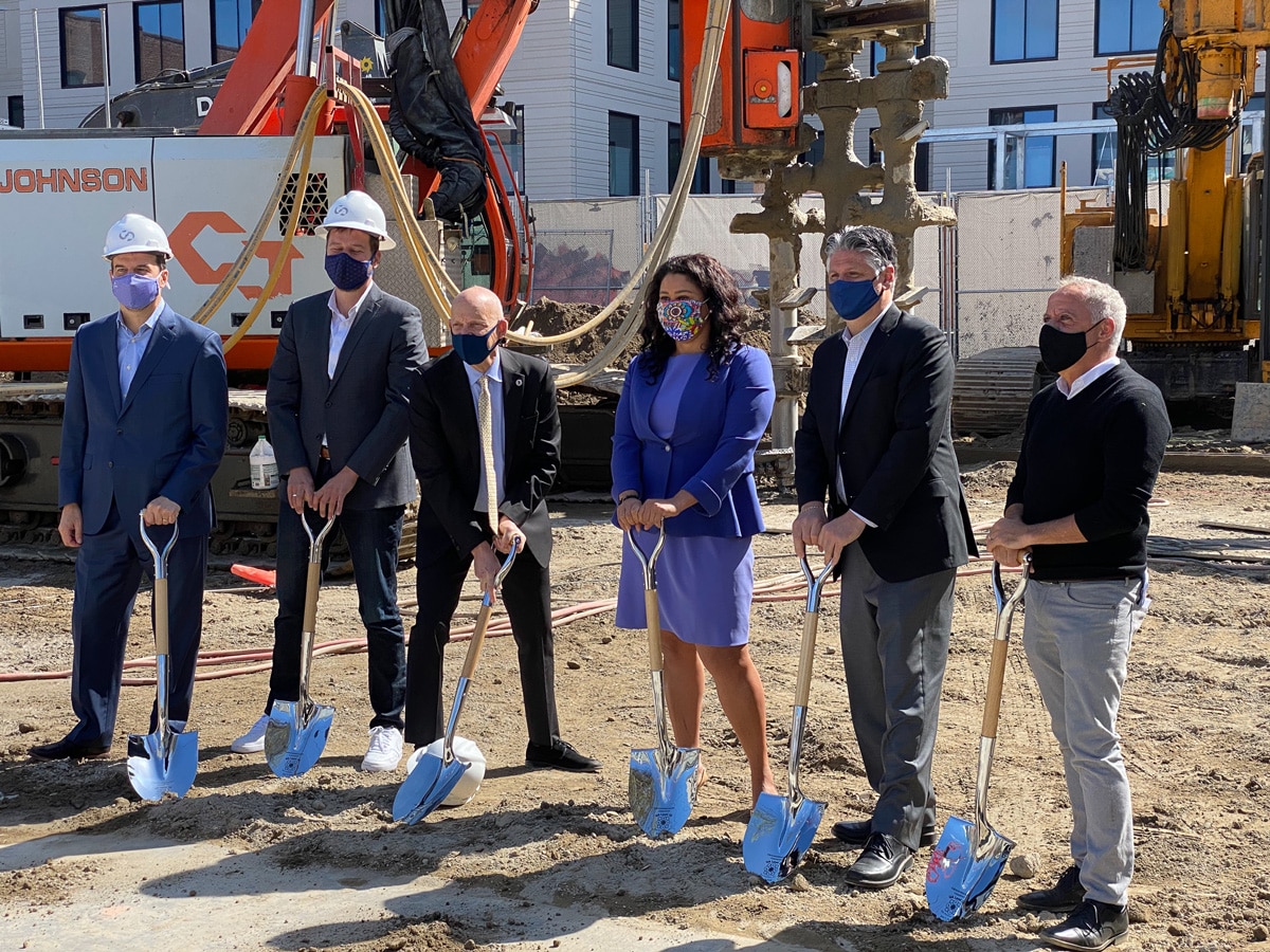 ‘It almost feels like 2019’: S.F.’s first groundbreaking of COVID era a sign of a return to normal